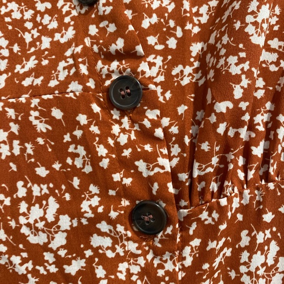 Orange Dress size L - Picture 4 of 5